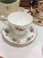 Staffordshire cup and saucer