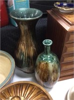 Two piece vase