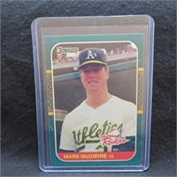 Mark Mcquire 1987 Leaf Donruss 1