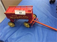 The Waterloo Water Wagon, hand-crafted by
