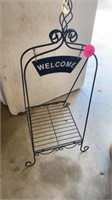 WELCOME / PLANT STAND36x16x13 IN