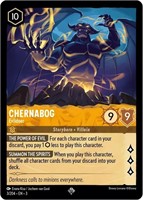 Lorcana: Chernbog - Evildoer * Super Rare