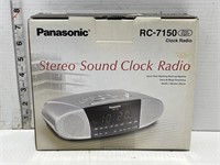 Panasonic stereo sound clock radio