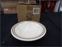 BID X 2: NEW BOX OF 12, 7 1/2" DINNER PLATE