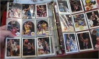 BASKETBALL COLLECTOR CARDS IN BINDER