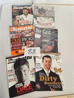 4 Nascar Illustrated Magazines & SEE NOTES