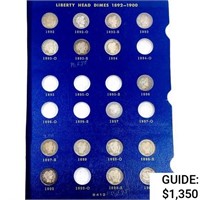 1892-1916 Barber Dime Collection [48 Coins]