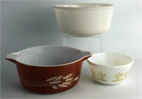 Glass Mixing Bowls including Pyrex