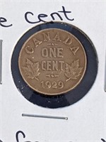 1929 Canada King George V 1 Cent