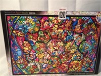 DISNEY STAINED ART JIGSAW PUZZLE