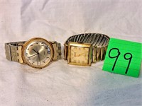 gruen/timex wrist watches