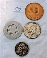4 misc. coins