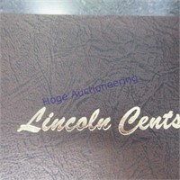 Lincoln cents- book of, not full
