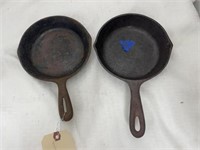 2 Cast Iron Skillets #8