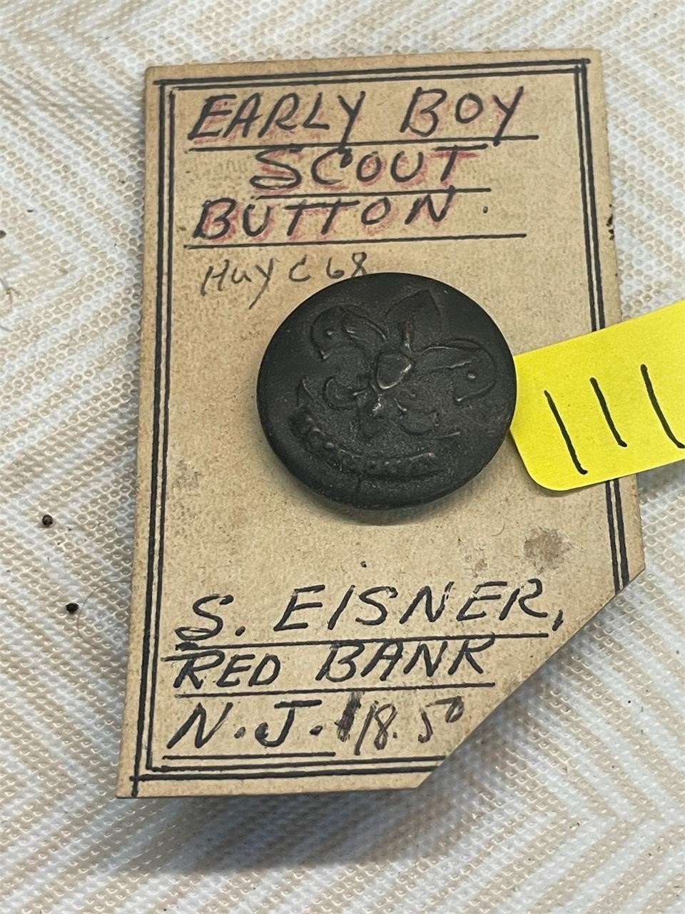 Early Boy Scout Button