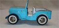 Vintage Tonka Aqua Blue Metal Framed Jeep