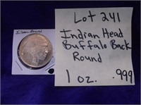 2015 INDIAN HEAD BUFFALO BACK