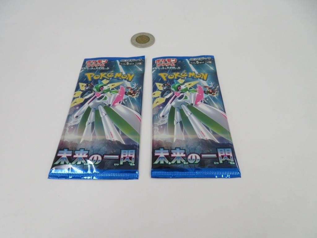 2 pack neufs de cartes Pokémon Japonaise