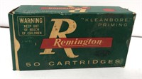 Vintage Remington ammunition cartridge box