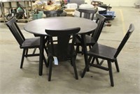 Table, Approx 48"x29", w/(6) Chairs