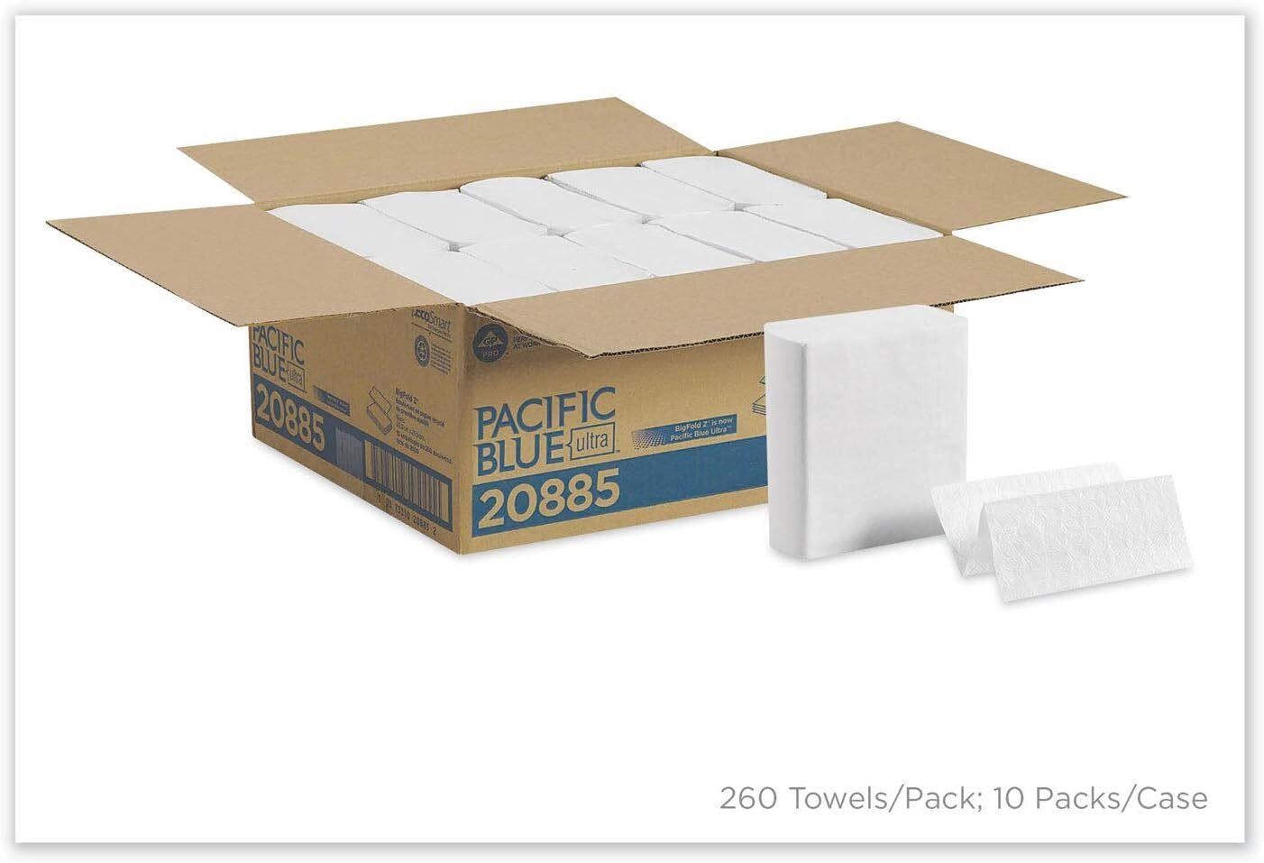 Z-Fold Paper Towel  White  10 Packs Per Case
