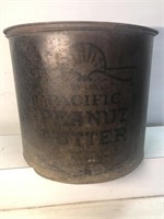 Vintage large advertising Pacific Peanut Butter