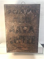 Vintage Large advertising  coffee can