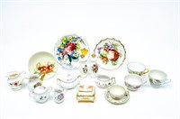 Splendid Musical Box and Decorative Floral Dishes