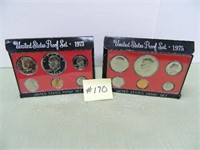 1973s, 1975s, US Proof Sets