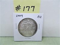 2009 American Silver Eagle AU