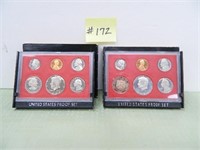 1980s, 1982s, US Proof Sets