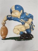 1976 Homeco Metal Football Decor