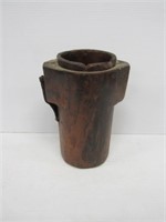 Wooden Grease Bucket 10"T