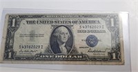 1935 One Dollar Washington Silver Certificate