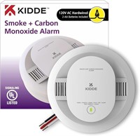 Kidde Hardwired Smoke & Carbon Monoxide Detector,