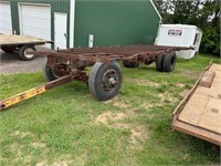 Heavy Duty Steel Flat Rack Bale Wagon