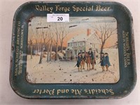 VALLEY FORGE SCHEIDTS BEER TRAY