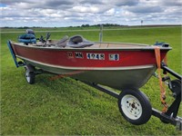 Lund 16ft Aluminum Fishing Boat
