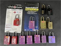 12 Searchalert Combination Locks/LewisNClark Lock