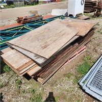 Various sized 3/4" Plywood