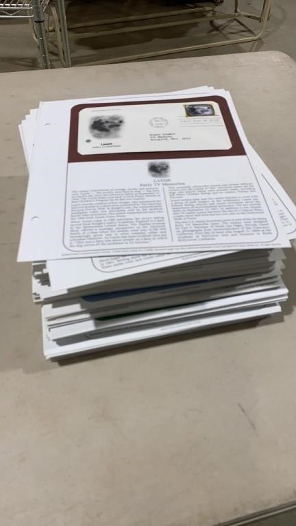 Large lot of first day covers