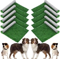 10 Pack Dog Grass Pee Pads Mats Replacement Artifi