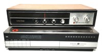 GE VCR & Panasonic Radio