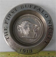 The First Buffalo Nickel 1913 plate.