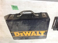 DeWalt cordless drill and charger in case