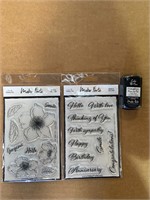 MF Fantastic FloralStamps &Ink