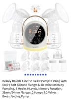 Besrey Double Electric Breast Pump