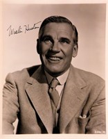 Walter Huston signed portrait photo