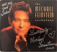 Michael Feinstein Anthology signed cd