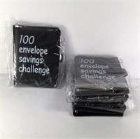 New Lot of 5 100 Envelope Savings Challenge